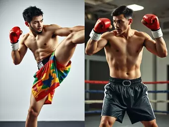 kickboxing a boks rÃ³Å¼nice